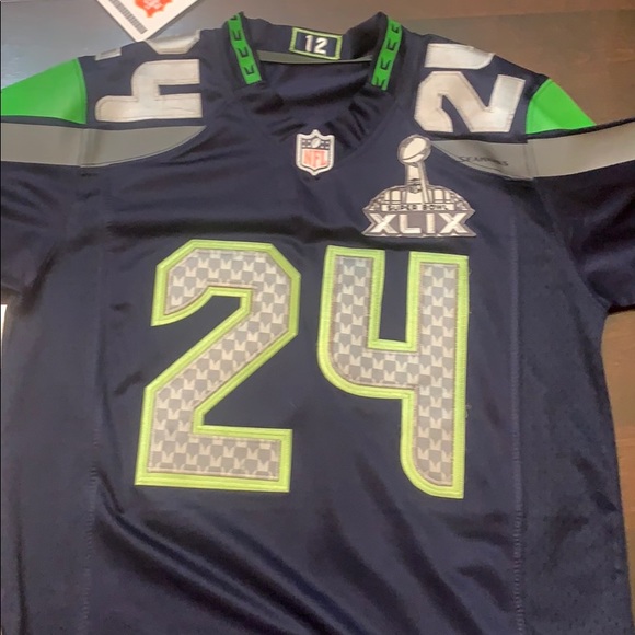 marshawn lynch super bowl jersey